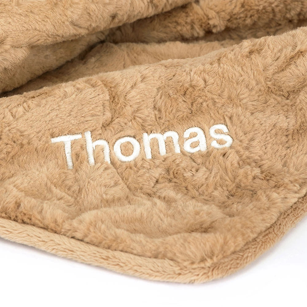 Personalized Bartholomew Bear Blankie - US 9432