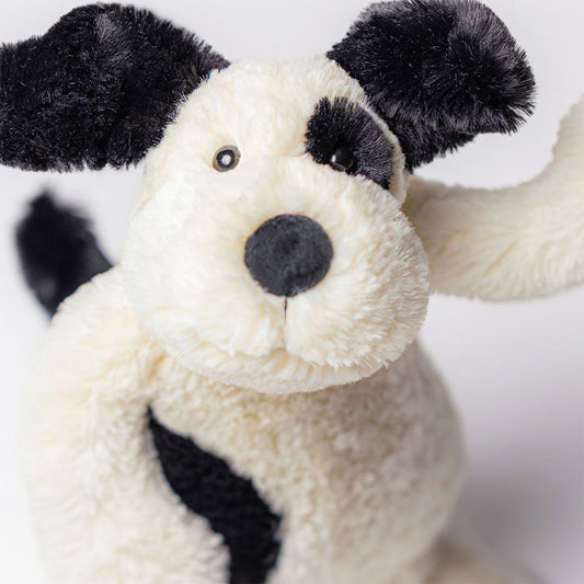 Bashful Black & Cream Puppy - US 4438