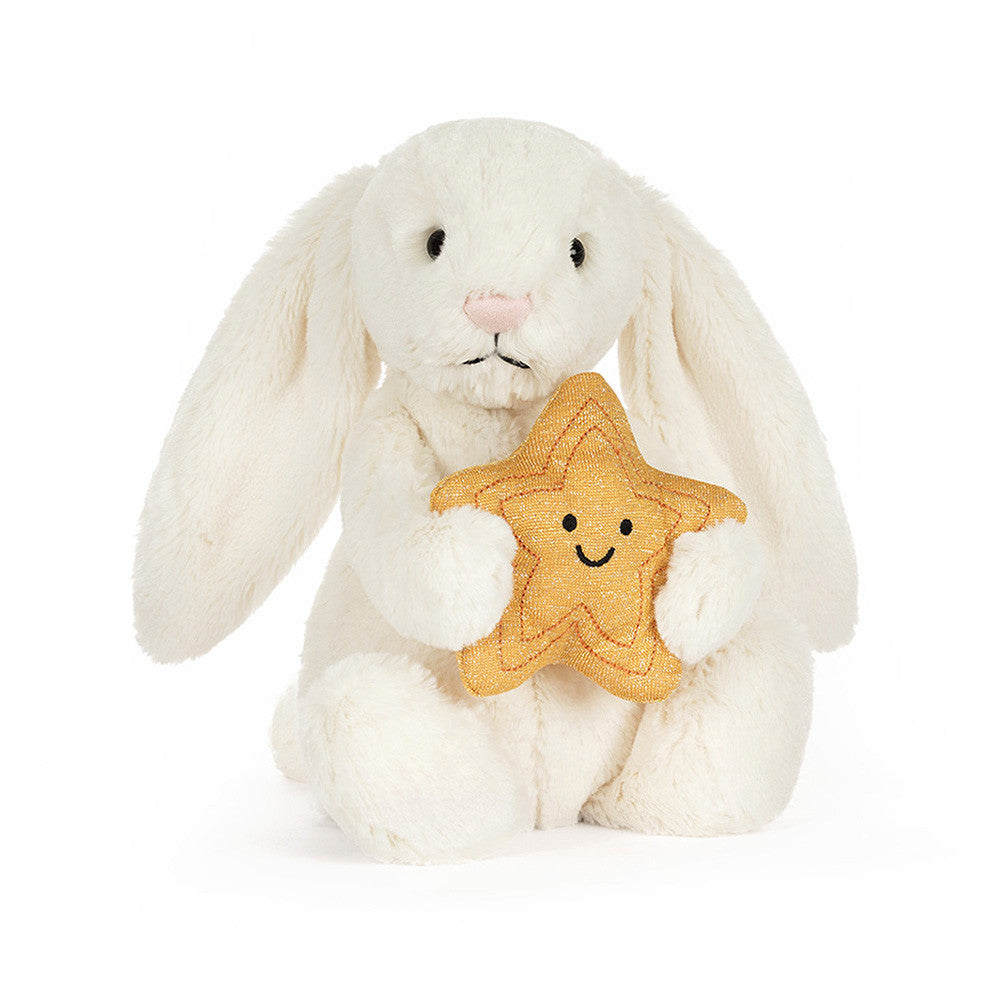 Cream Bunny With Star - US 8928