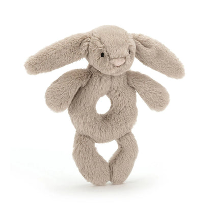 Bashful Bunny Ring Rattle - US 6524