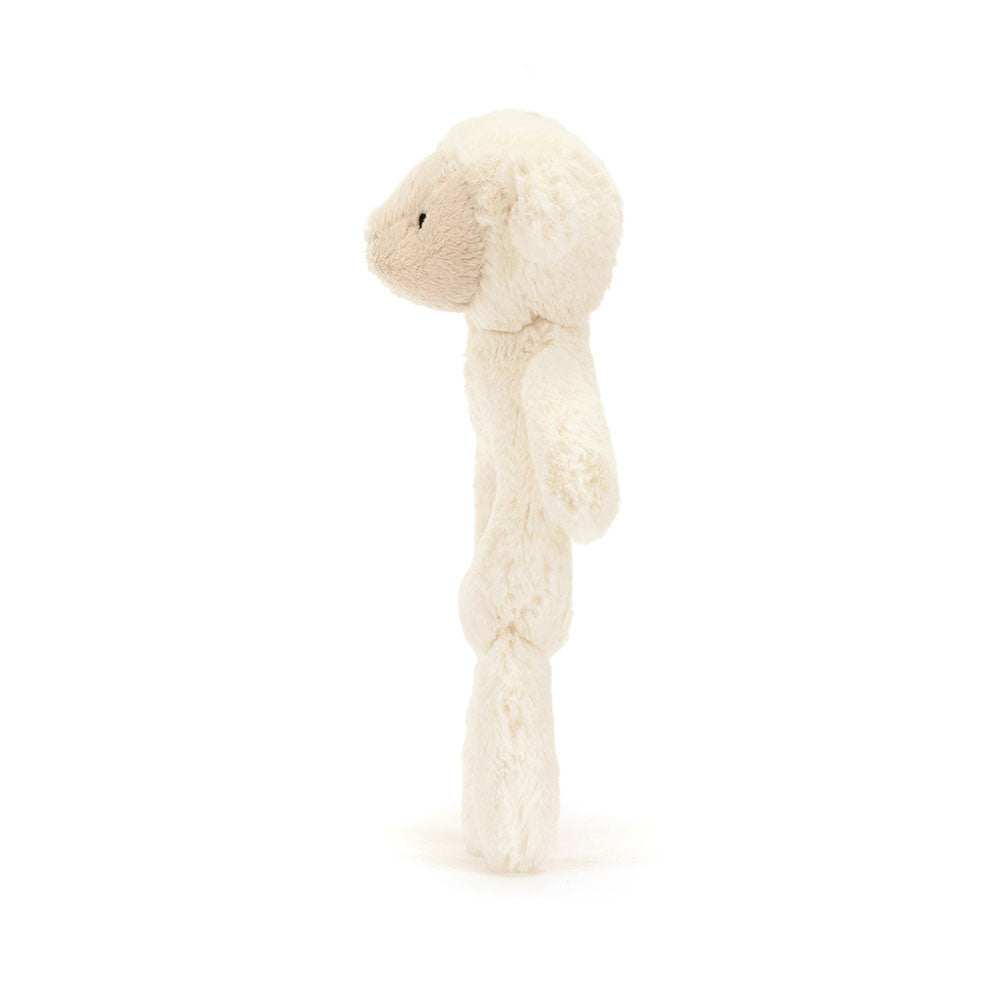 Bashful Lamb Ring Rattle - US 7652