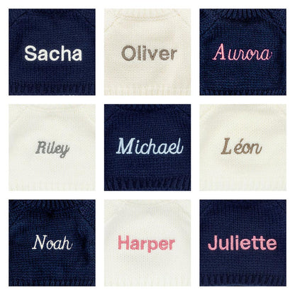 Bashful Hippo With Personalized Cream Jumper - US 9337