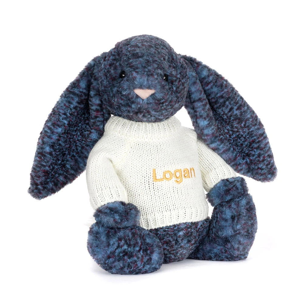 Hopscone Luxe Bunny With Personalized Cream Jumper - US 4767