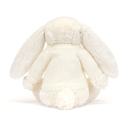 Bashful Twinkle Bunny With Personalized Cream Jumper - US 1454
