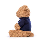 Bartholomew Bear With Personalized Navy Jumper - US 7743
