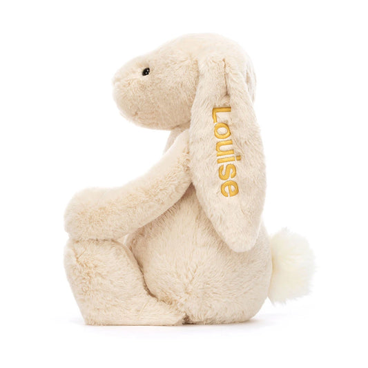 Personalized Bashful Luxe Bunny Willow Huge - US 1030