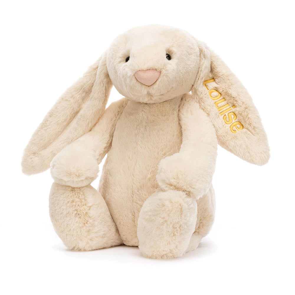 Personalized Bashful Luxe Bunny Willow Huge - US 1030