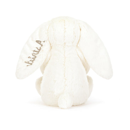 Personalized Cream Bunny With Star - US 9362