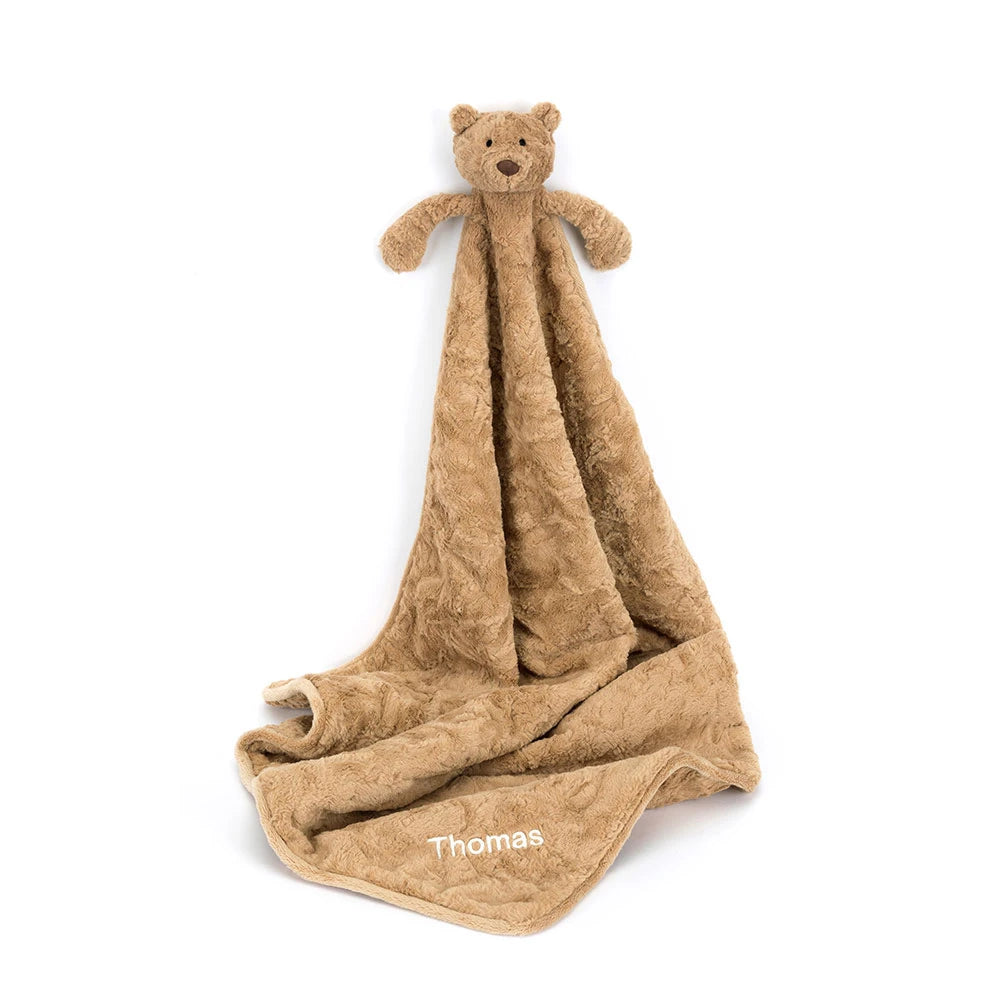Personalized Bartholomew Bear Blankie - US 9432