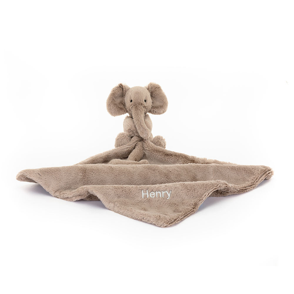 Personalized Smudge Elephant Soother - US 3026