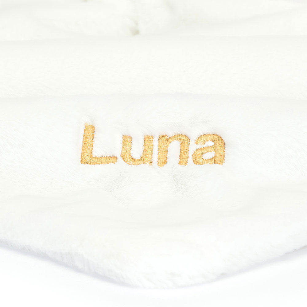 Personalized Bashful Luxe Bunny Luna Soother - US 9092