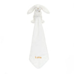 Personalized Bashful Luxe Bunny Luna Soother - US 9092