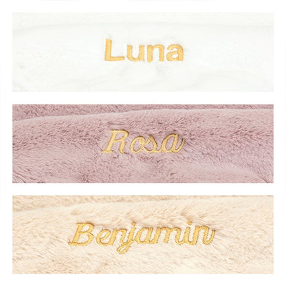 Personalized Bashful Luxe Bunny Luna Soother - US 9092