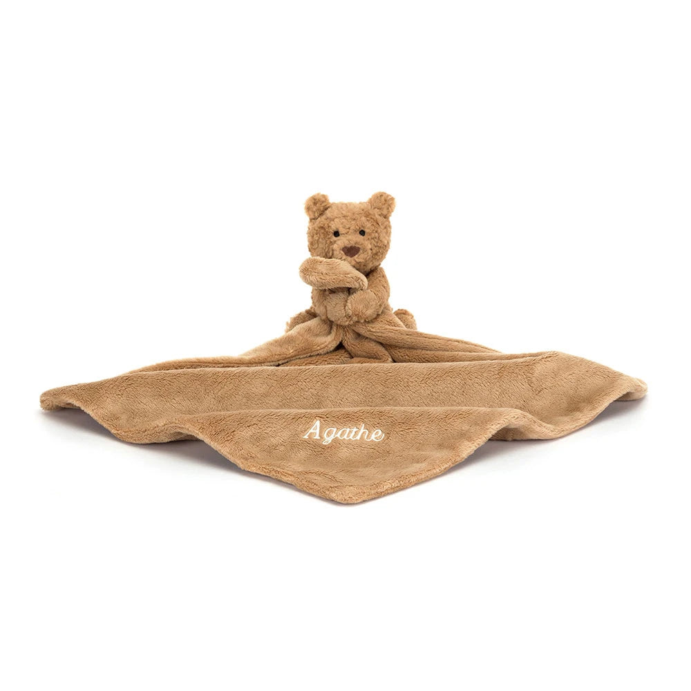 Personalized Bartholomew Bear Soother - US 5601