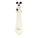 Personalized Bashful Black & Cream Puppy Soother - US 1456