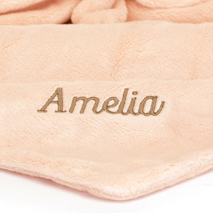 Personalized Bashful Blush Bunny Soother - US 4358