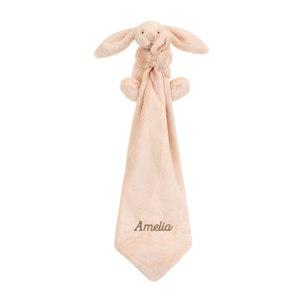 Personalized Bashful Blush Bunny Soother - US 4358