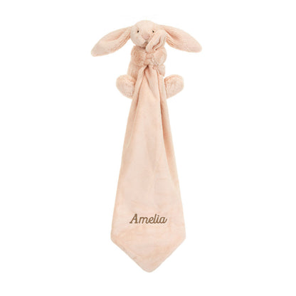 Personalized Bashful Blush Bunny Soother - US 4358