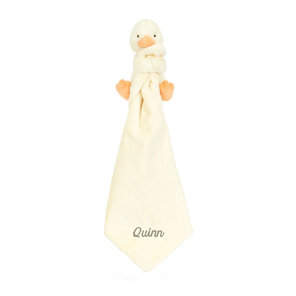 Personalized Bashful Duckling Soother - US 8135