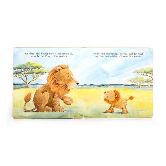The Very Brave Lion Book & Fuddlewuddle Lion Medium - US 1154