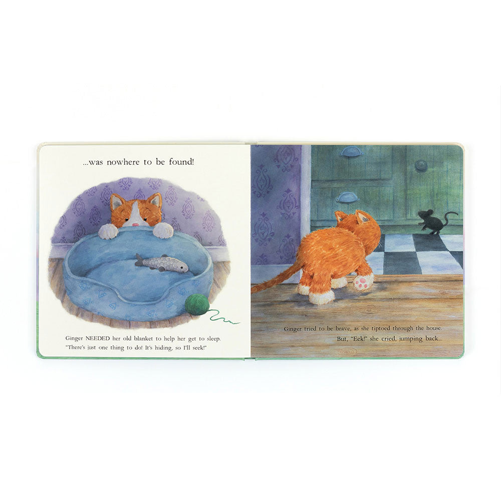 Ginger, The Courageous Kitten Book And Fuddlewuddle Ginger Cat - US 6242