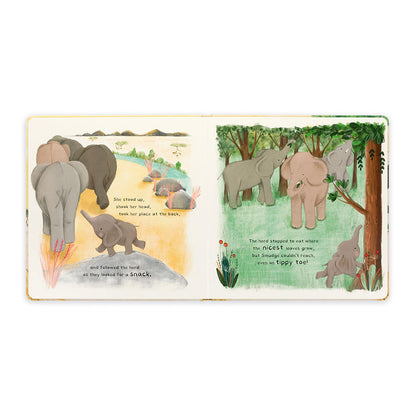 Smudge The Littlest Elephant Book & Smudge Elephant Medium - US 7845
