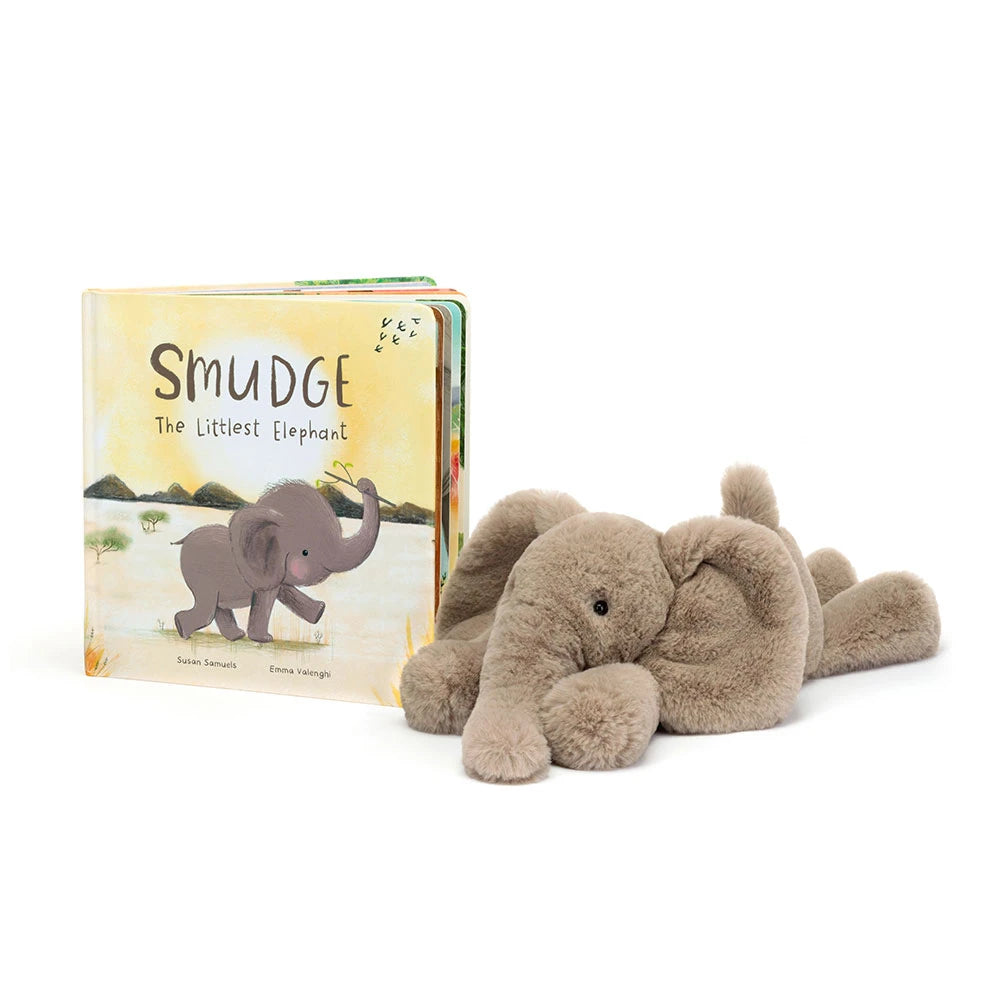 Smudge The Littlest Elephant Book & Smudge Elephant Medium - US 7845