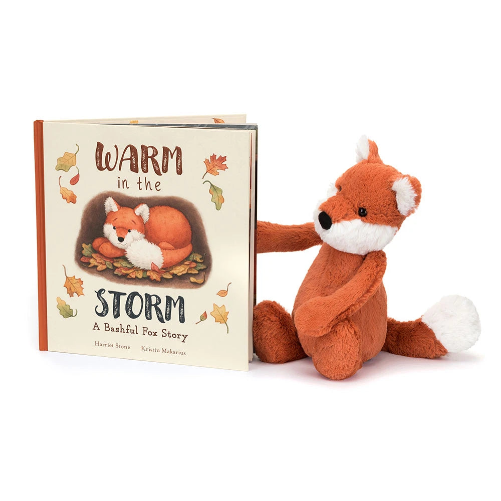 Warm In The Storm Book & Bashful Fox Cub Medium - US 7140