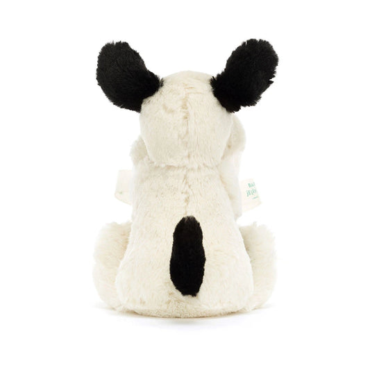 Bashful Black & Cream Puppy Soother - US 2059