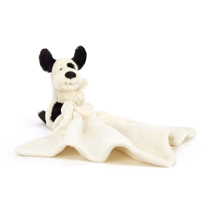 Bashful Black & Cream Puppy Soother - US 2059