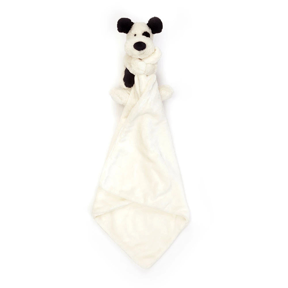Bashful Black & Cream Puppy Soother - US 2059